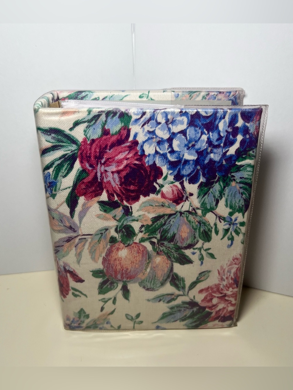 Vintage 90s Refillable Floral Photo Album Grannycore Cottage Core Coquette 4x6”